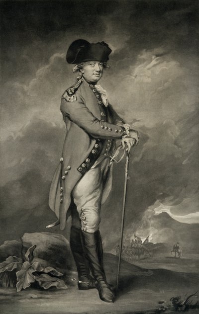 General Cornwallis (1738-1805) engraved by John Jones (c.1745-97) 6th March 1793 by Daniel Gardner